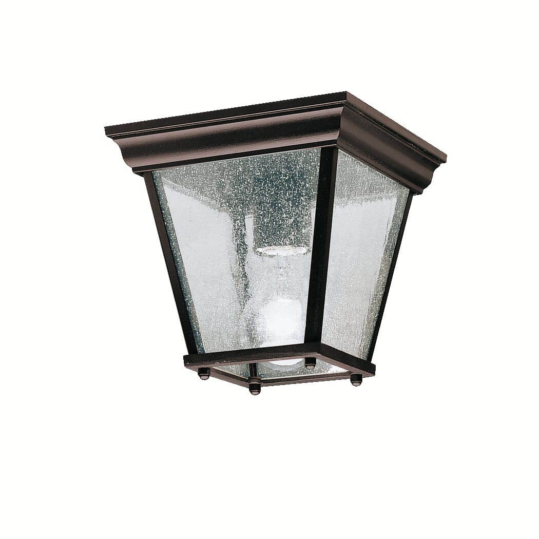 Kichler Signature Outdoor Flush Mount in Black Finish