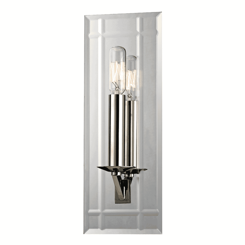 Hudson Valley Austin 13" Wall Sconce in Polished Nickel