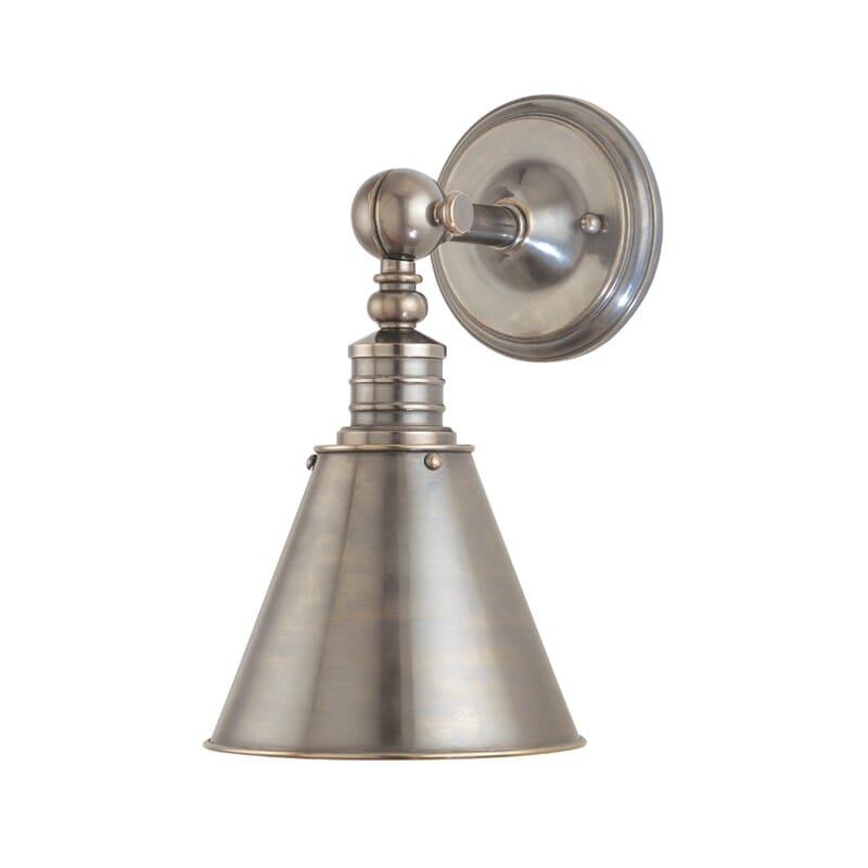 Hudson Valley Darien 14" Wall Sconce in Historical Nickel