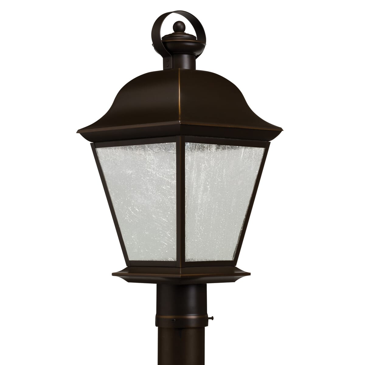 Kichler Mount Vernon LED Outdoor Post Lantern in Olde Bronze