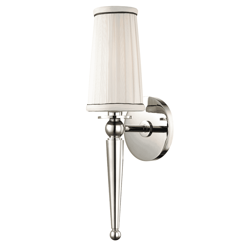 Hudson Valley Cypress 16" Wall Sconce in Polished Nickel