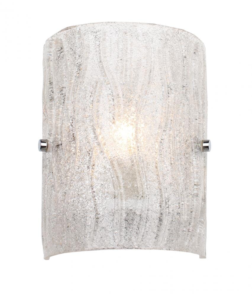 Varaluz Brilliance 8" Wall Sconce in Chrome