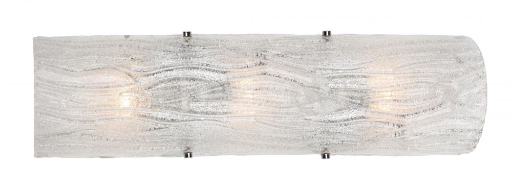 Varaluz Brilliance 3-Light 22" Wall Sconce in Chrome