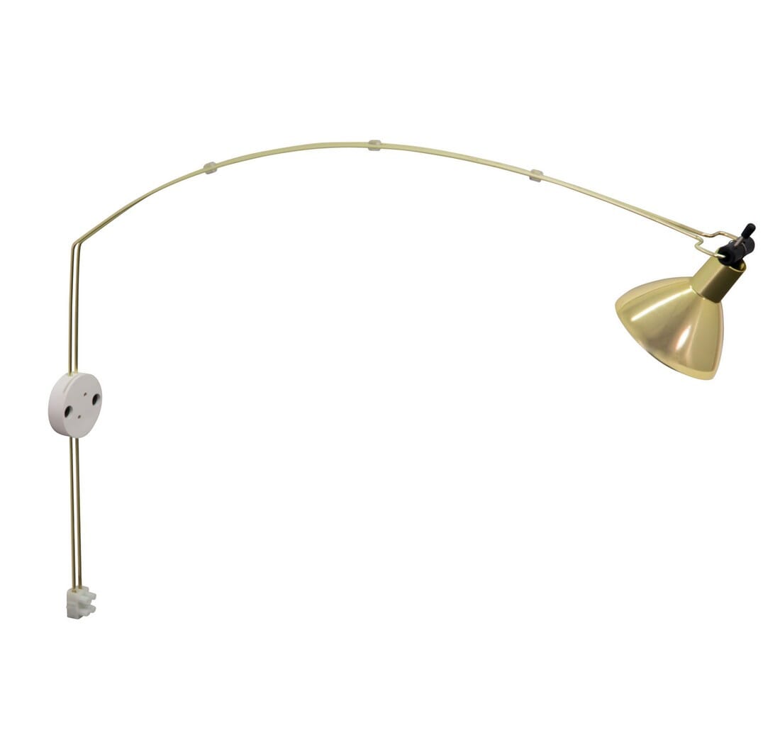 House of Troy Advent Gemini 19" LED Picture Light in Satin Brass