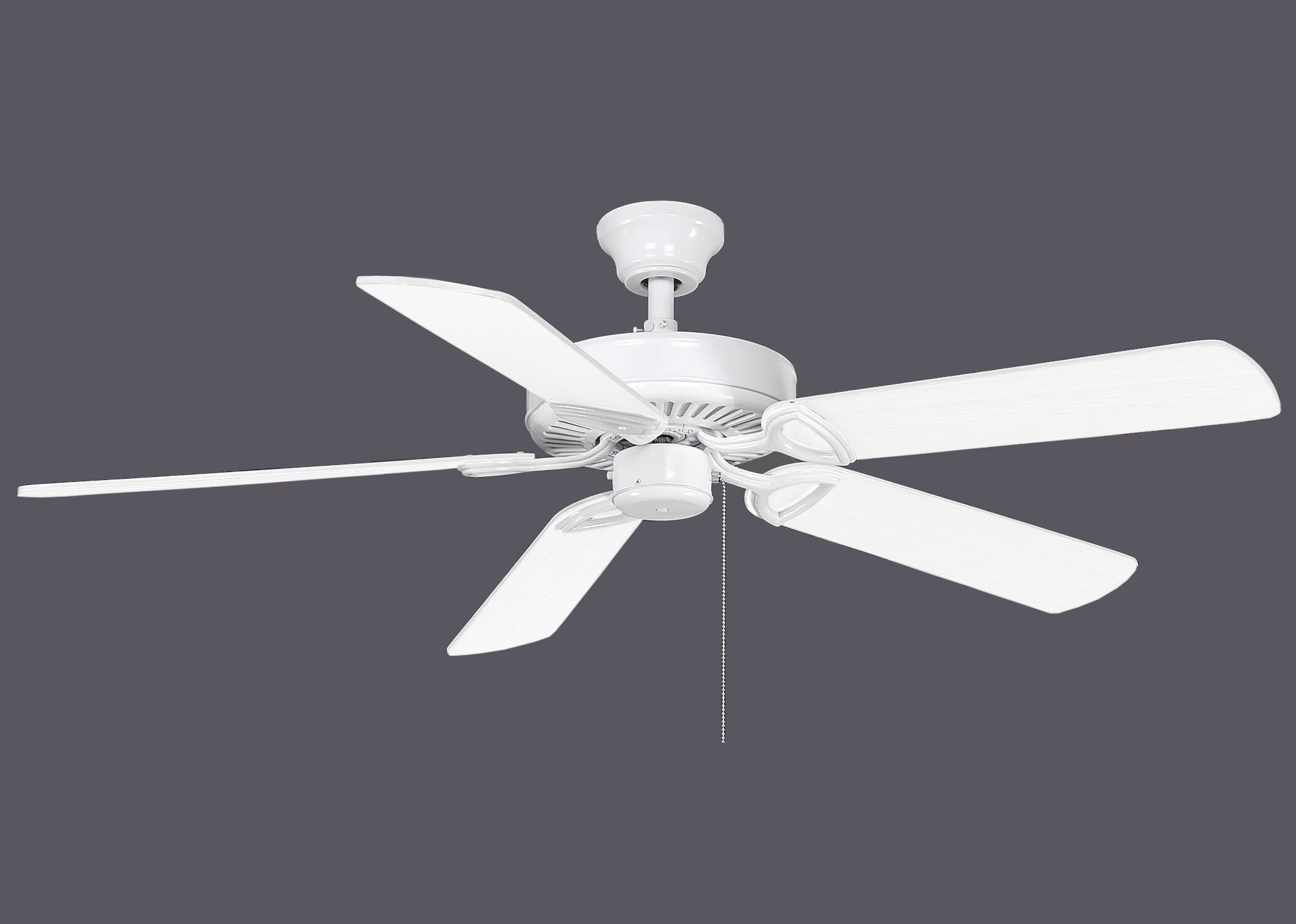 Matthews America 42" Indoor Ceiling Fan in Gloss White