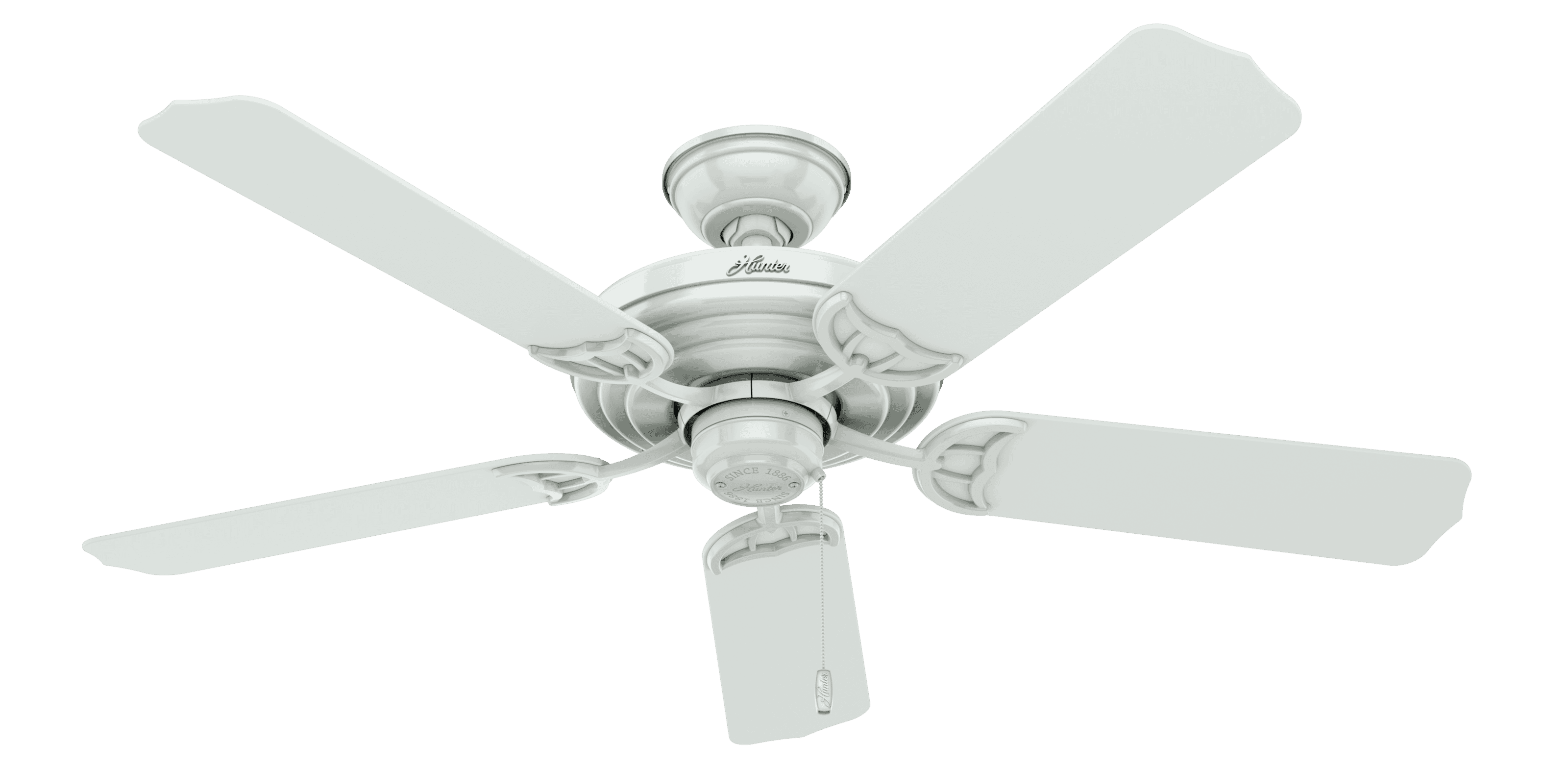 Hunter Sea Air 52" Indoor/Outdoor Ceiling Fan in White