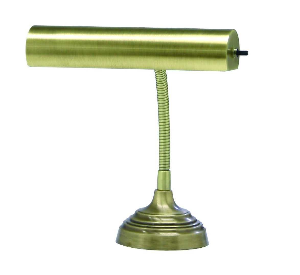 House of Troy Advent 10" Antique Brass Piano Desk Lamp