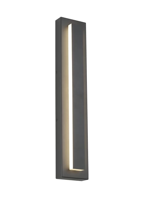 Tech Aspen 26" Outdoor Wall Light in Charcoal