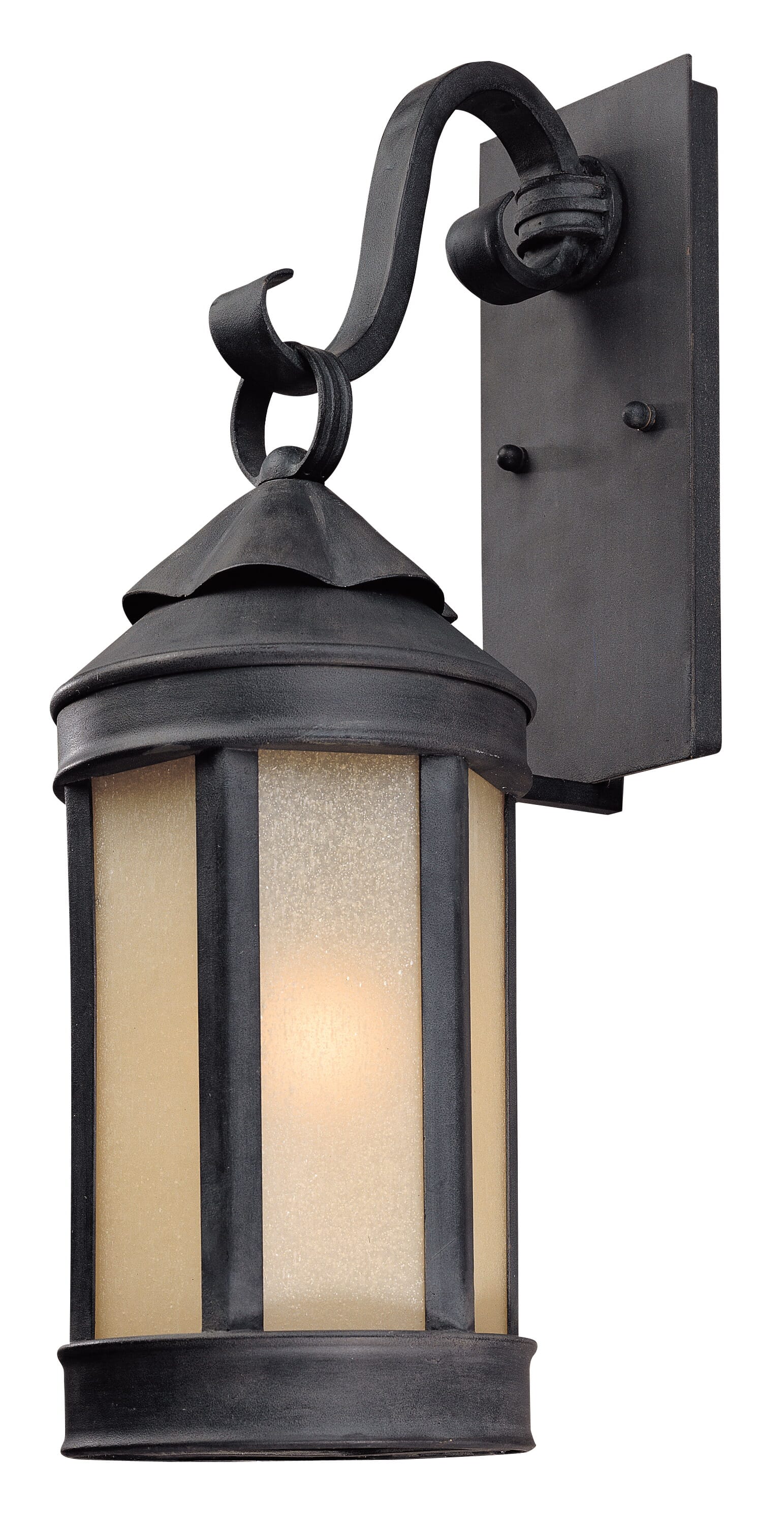 Troy Andersons Forge 21" Outdoor Wall Light in Antique Iron