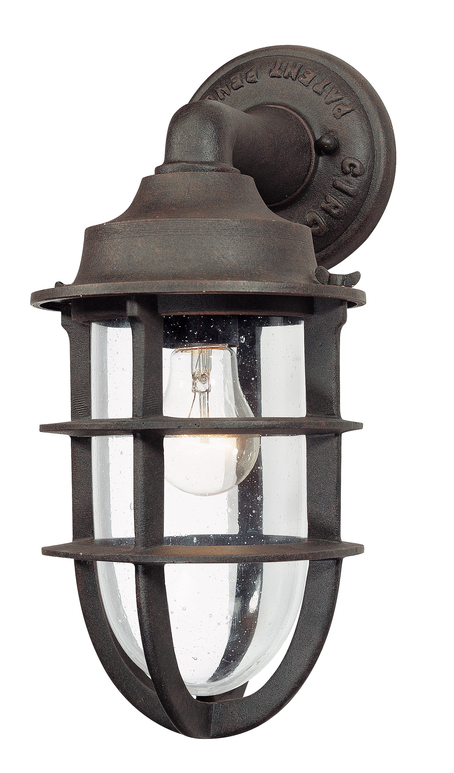 Troy Wilmington 15" Outdoor Wall Light in Nautical Rust