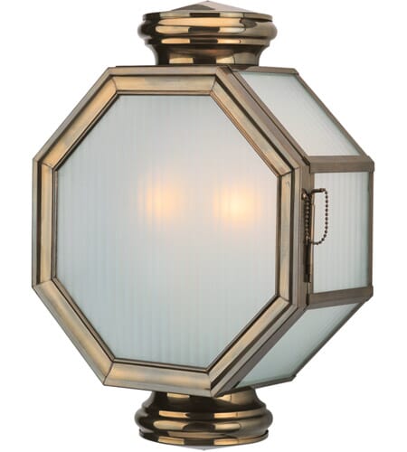 Troy Lexington 2-Light 19" Outdoor Wall Light in Heritage Bronze