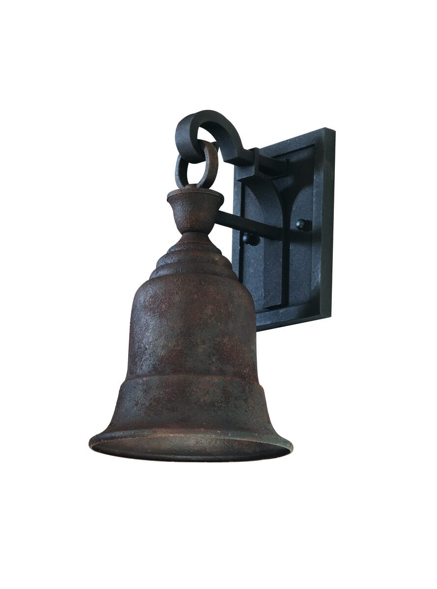 Troy Liberty 12" Outdoor Wall Light in Centennial Rust