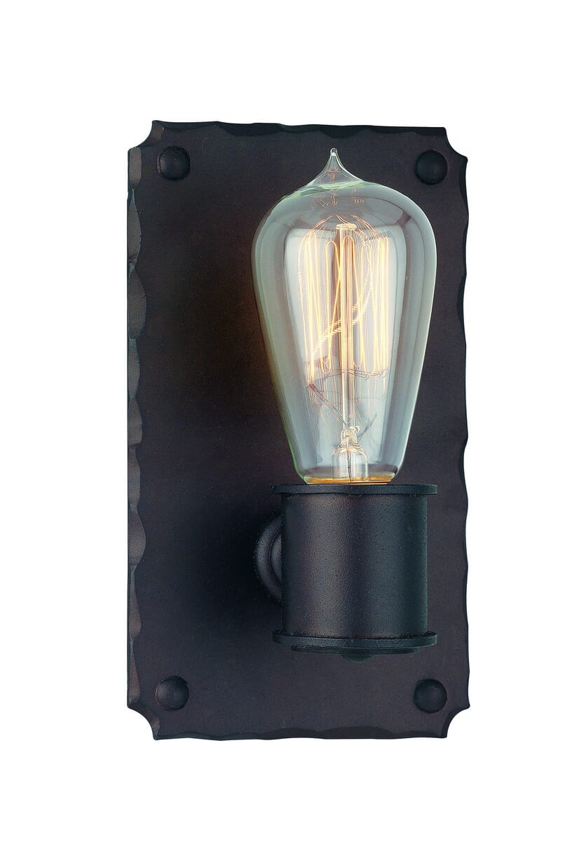 Troy Jackson 8" Wall Sconce in Copper Bronze