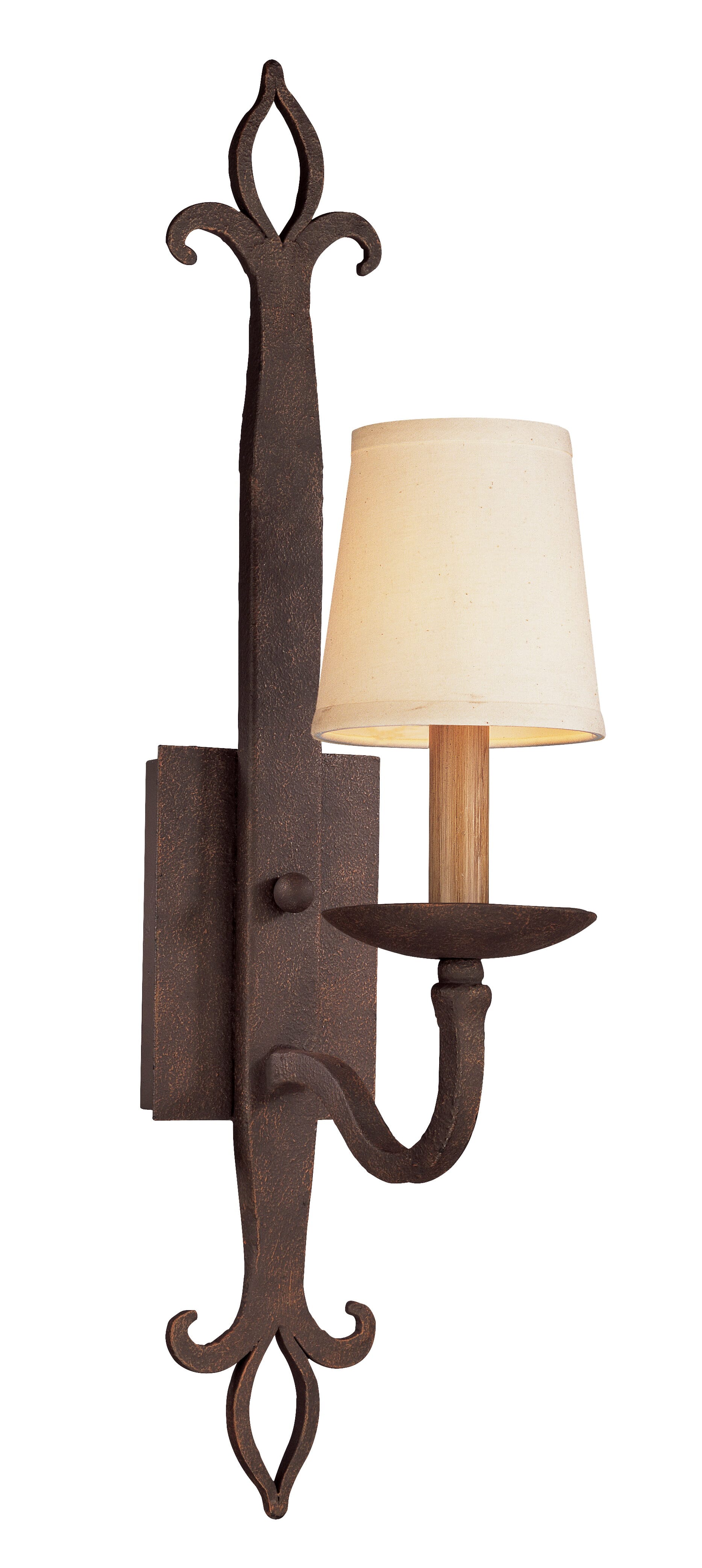 Troy Lyon 25" Wall Sconce in Burnt Sienna