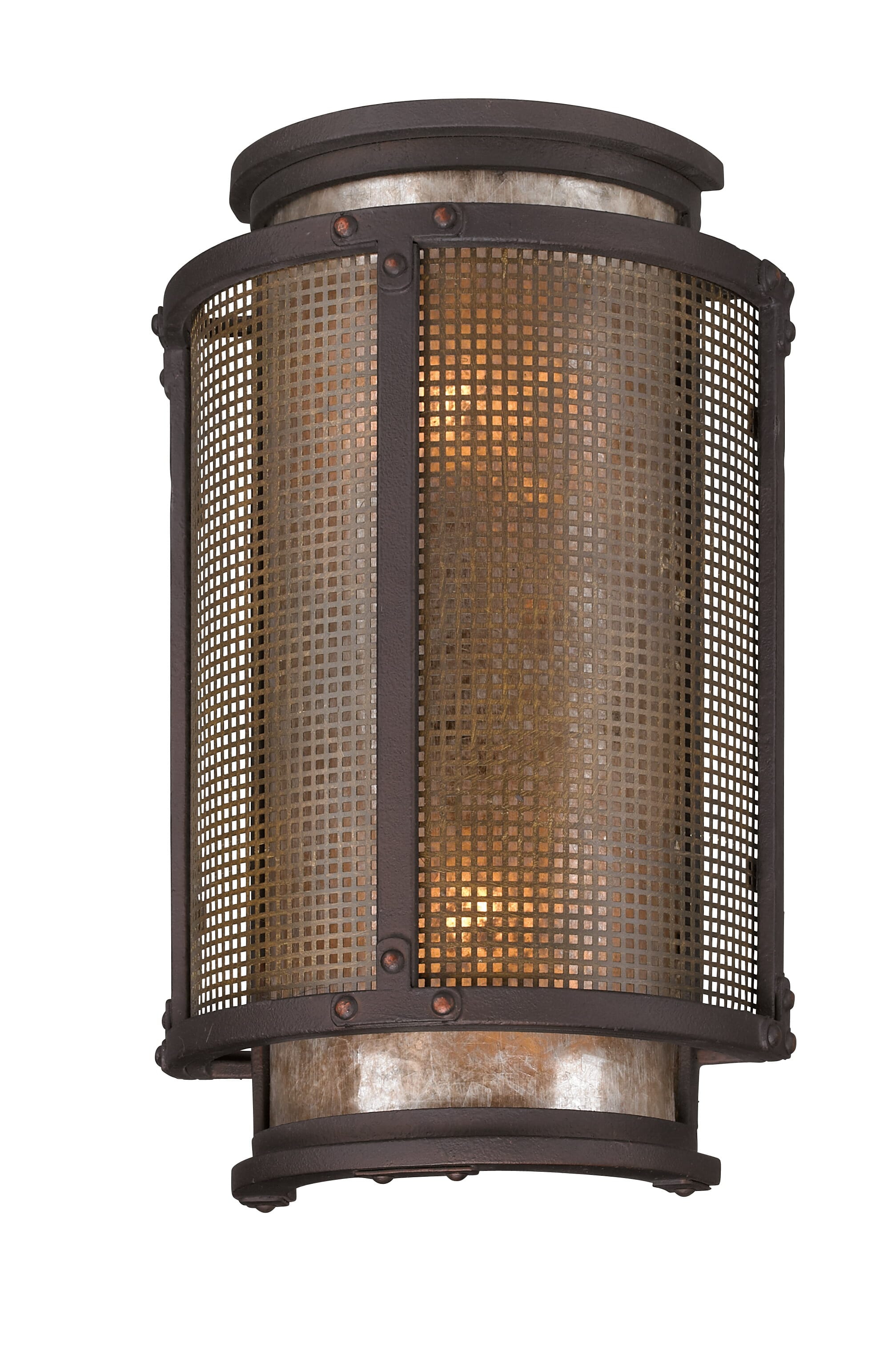 Troy Copper Mountain 2-Light 14" Outdoor Wall Light in Copper Mountain Bronze