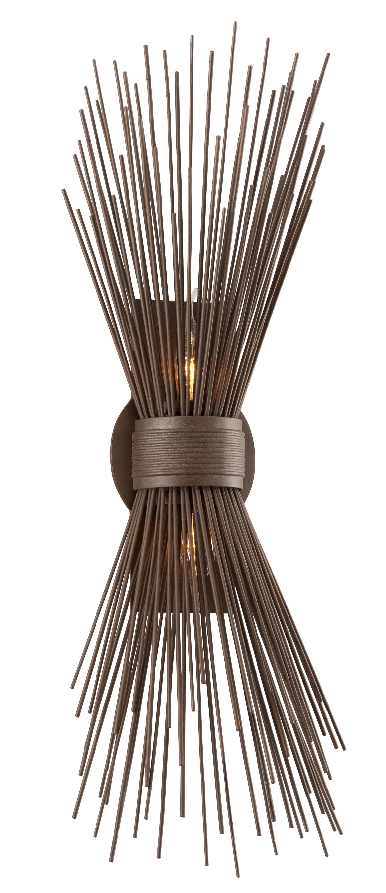 Troy Uni 2-Light 26" Wall Sconce in Tide Pool Bronze