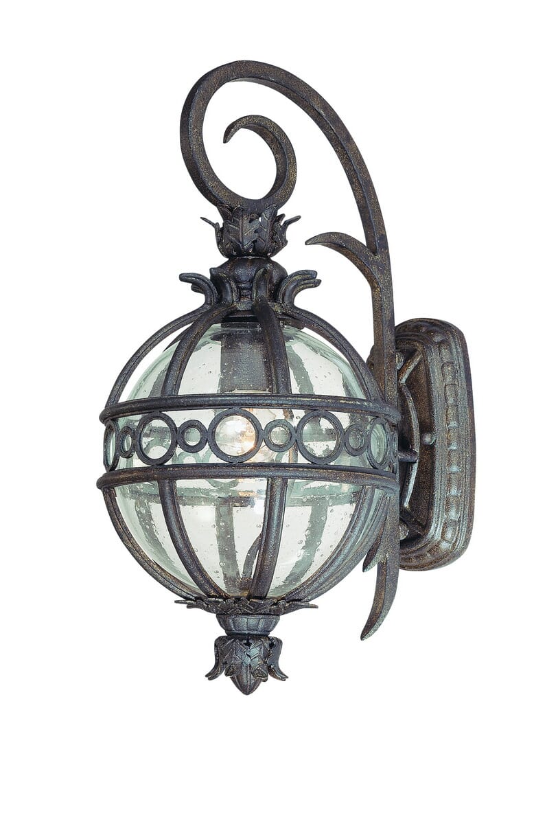 Troy Campanile 17" Outdoor Wall Light in Campanile Bronze