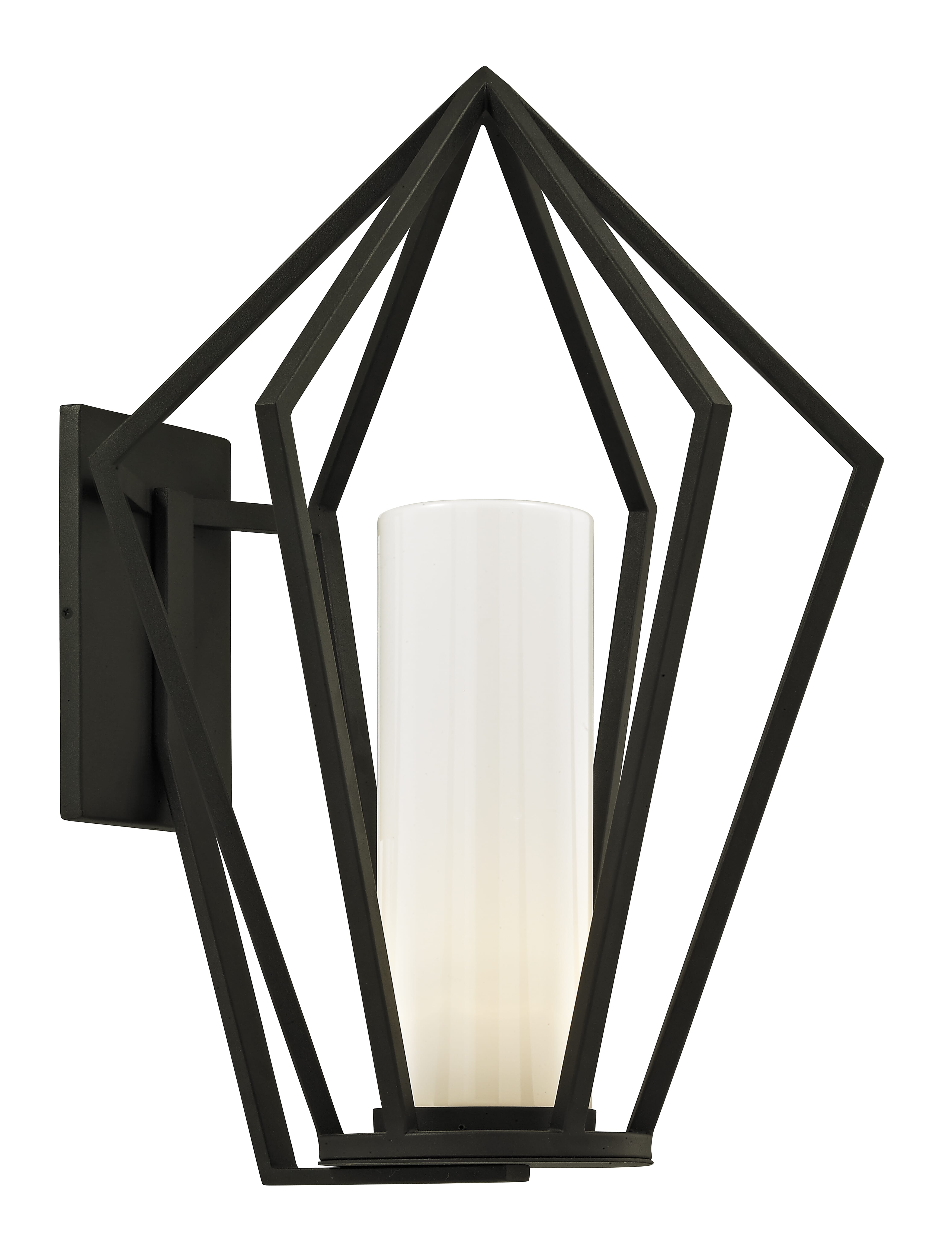 Troy Whitley Heights 25" Outdoor Wall Light in Textured Black