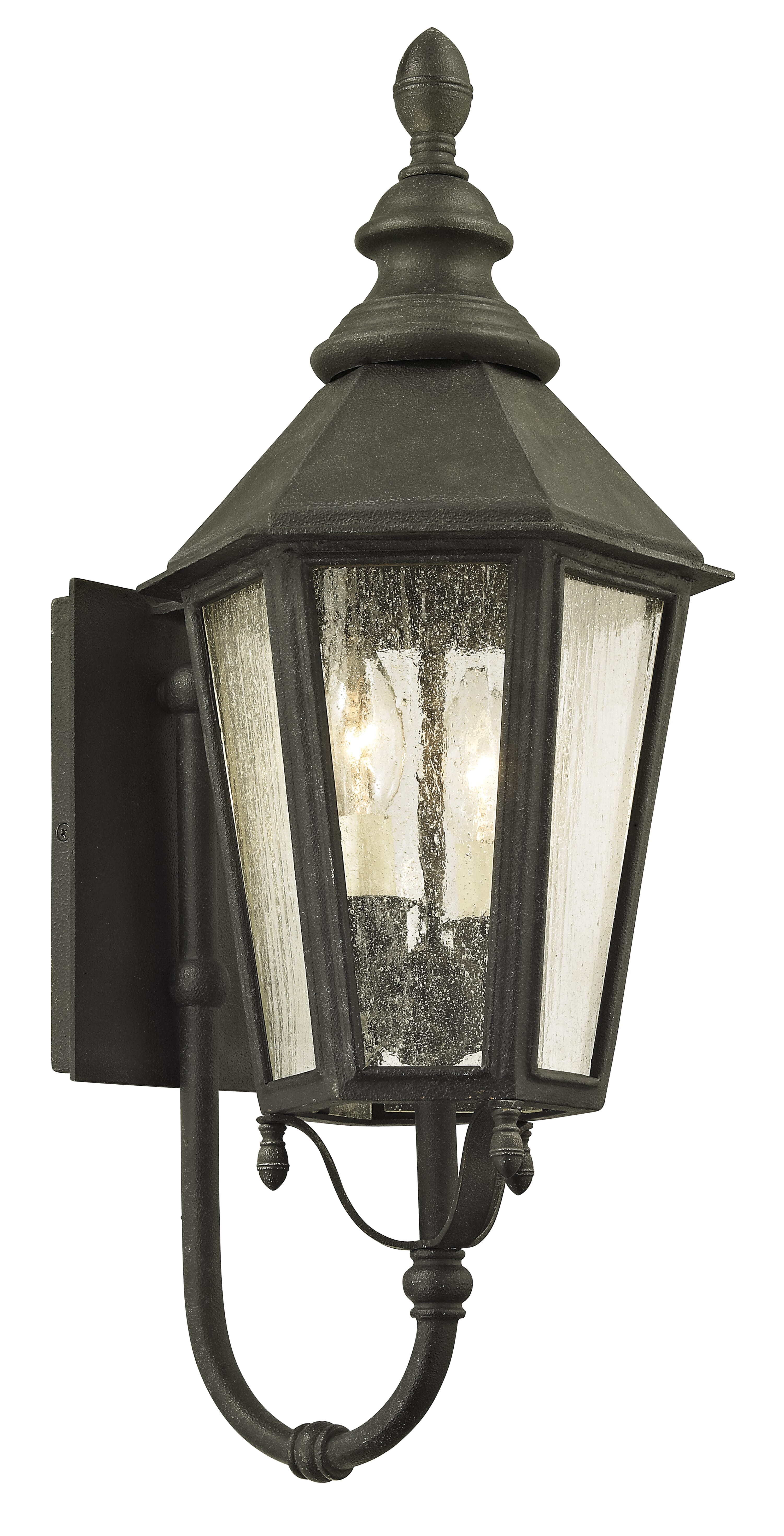 Troy Savannah 2-Light 23" Outdoor Wall Light in Vintage Iron