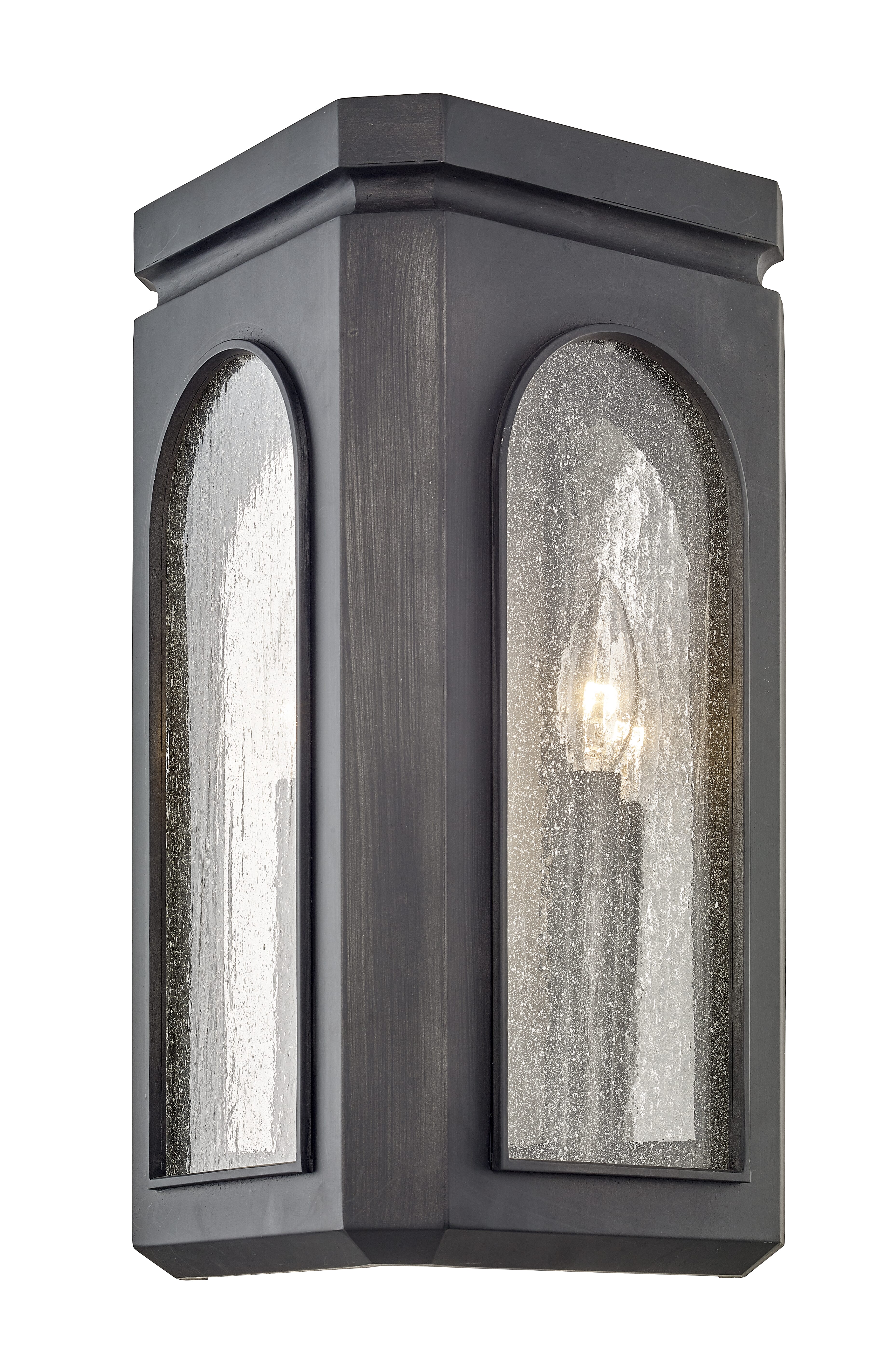 Troy Alton 3-Light 17" Wall Sconce in Graphite