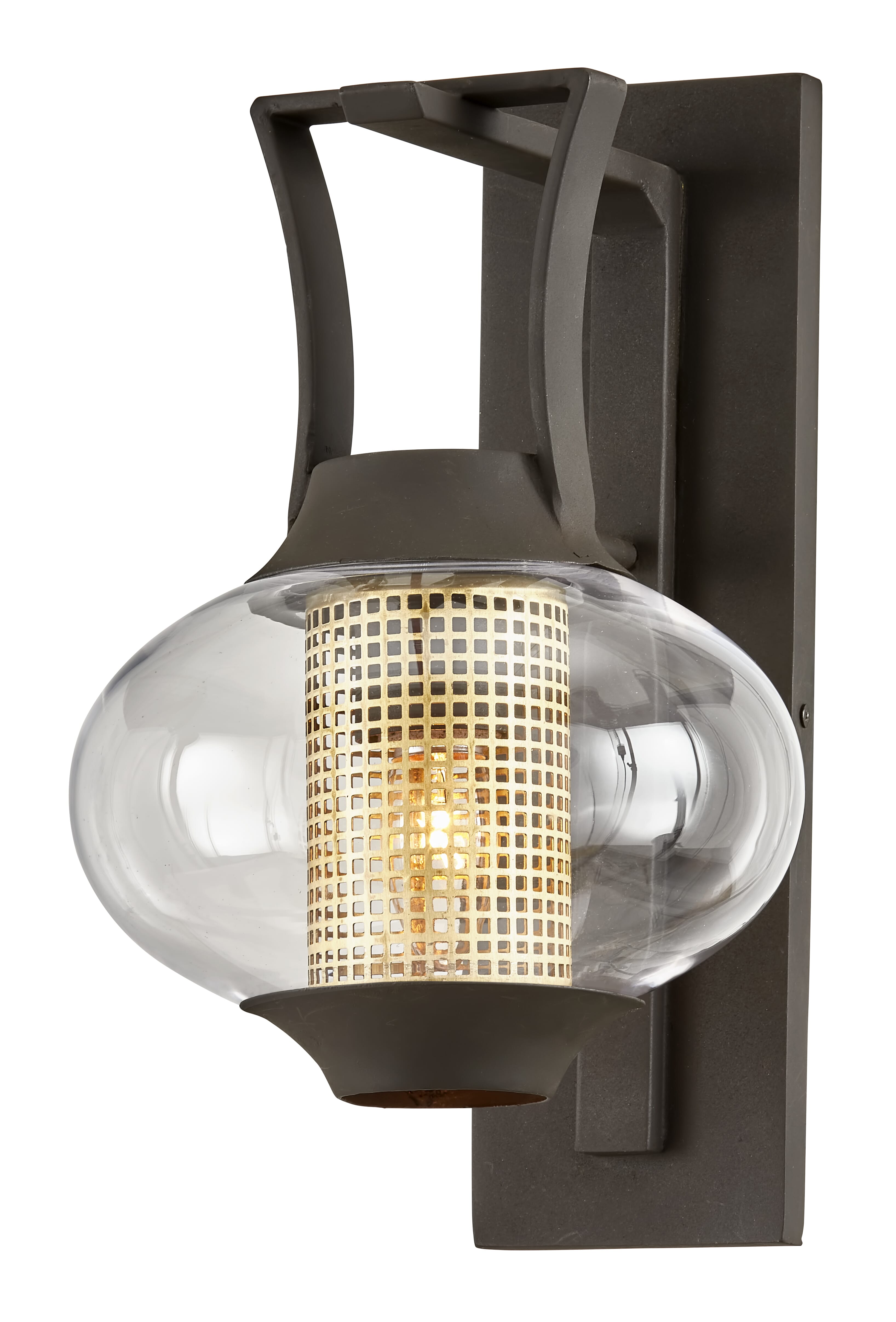 Troy Horton 14" Wall Sconce in Texture Bronze