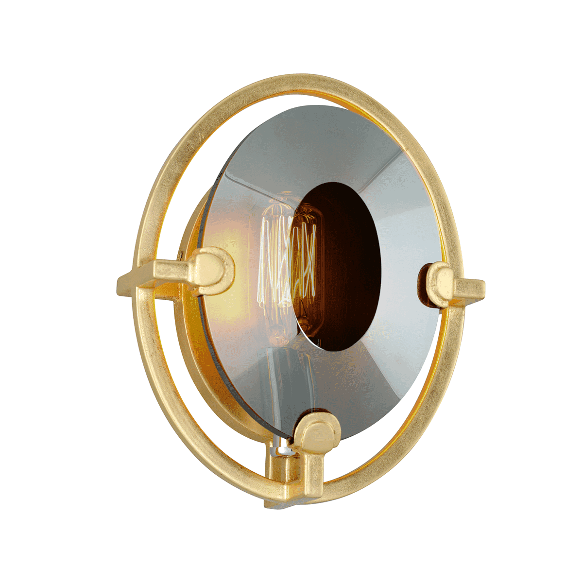 Troy Prism 9" Wall Sconce in Gold Leaf