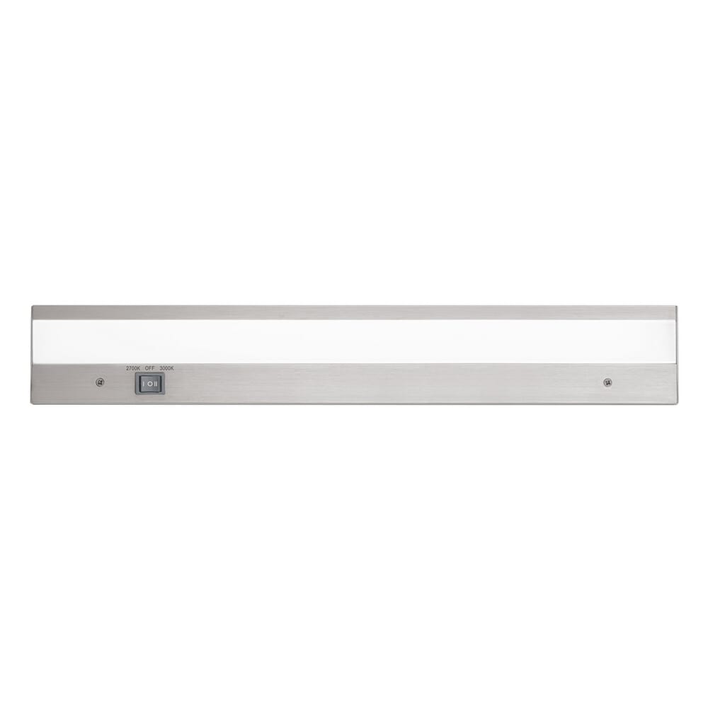 WAC Lighting 120V Duo 1-Light ACLED Dual Color Option Light Bar in Brushed Aluminum