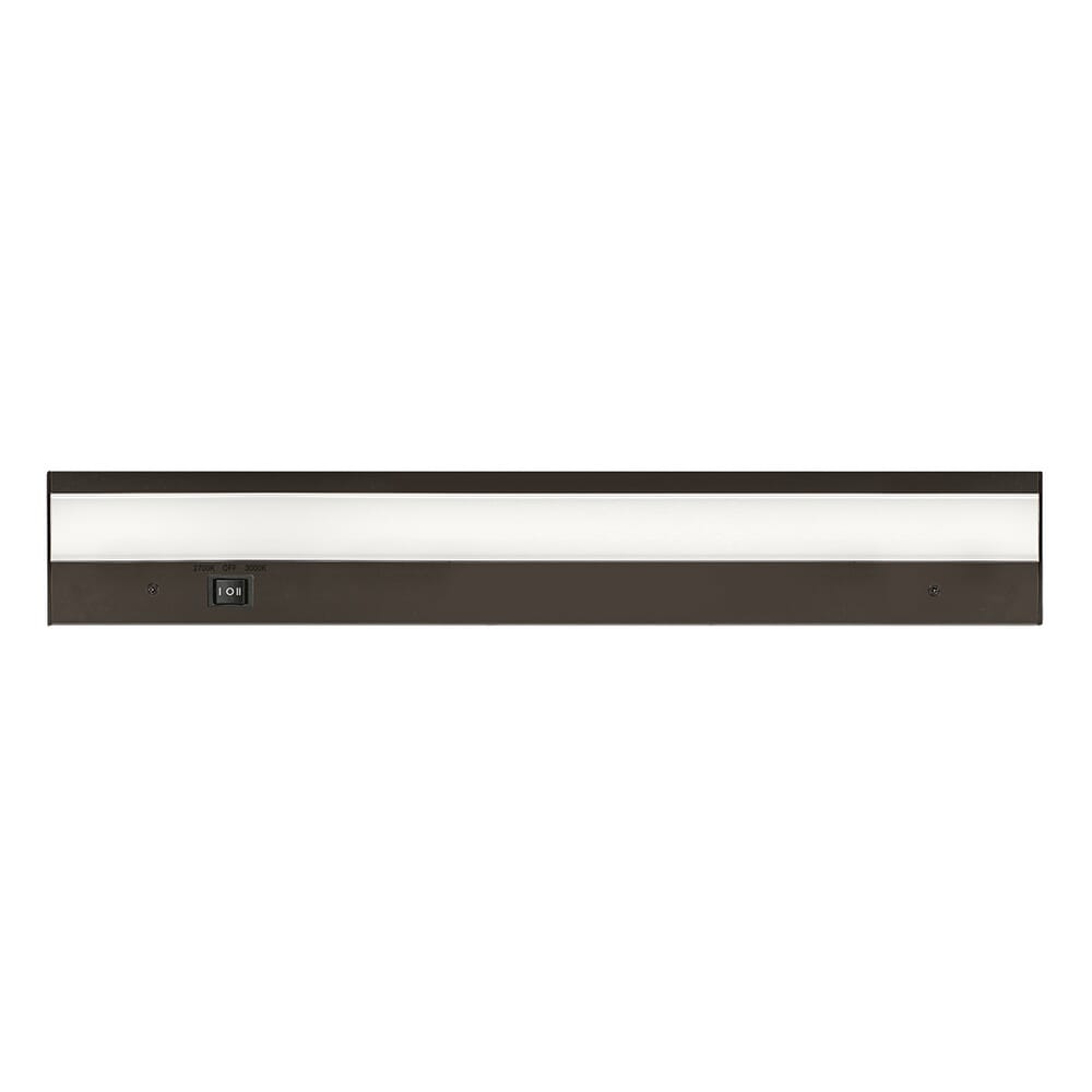 WAC Lighting 120V Duo 1-Light ACLED Dual Color Option Light Bar in Bronze