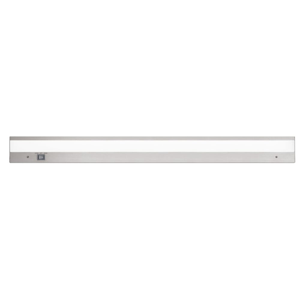 WAC Lighting 120V Duo 1-Light ACLED Dual Color Option Light Bar in Brushed Aluminum