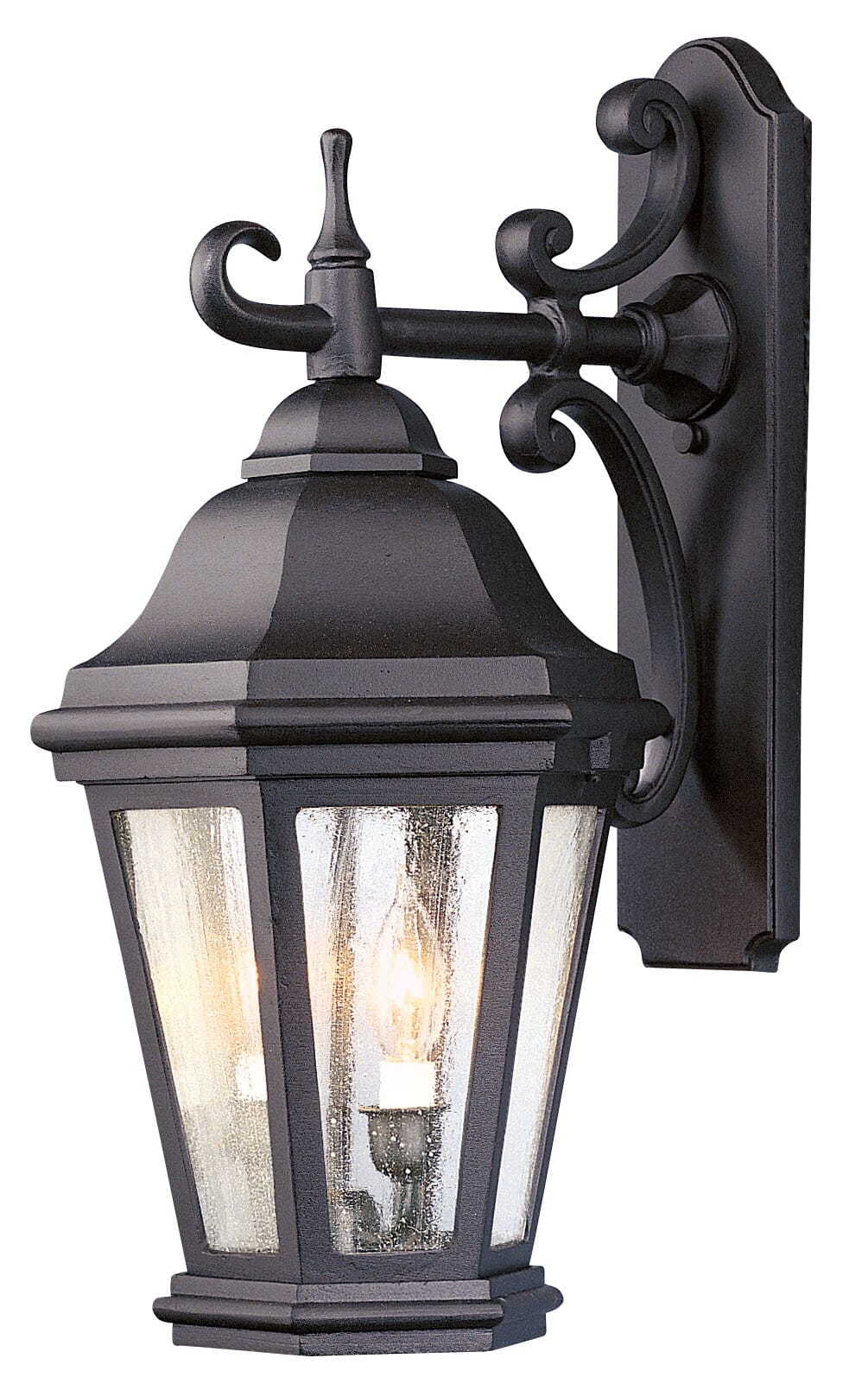 Troy Verona 2-Light 22" Outdoor Wall Light in Matte Black