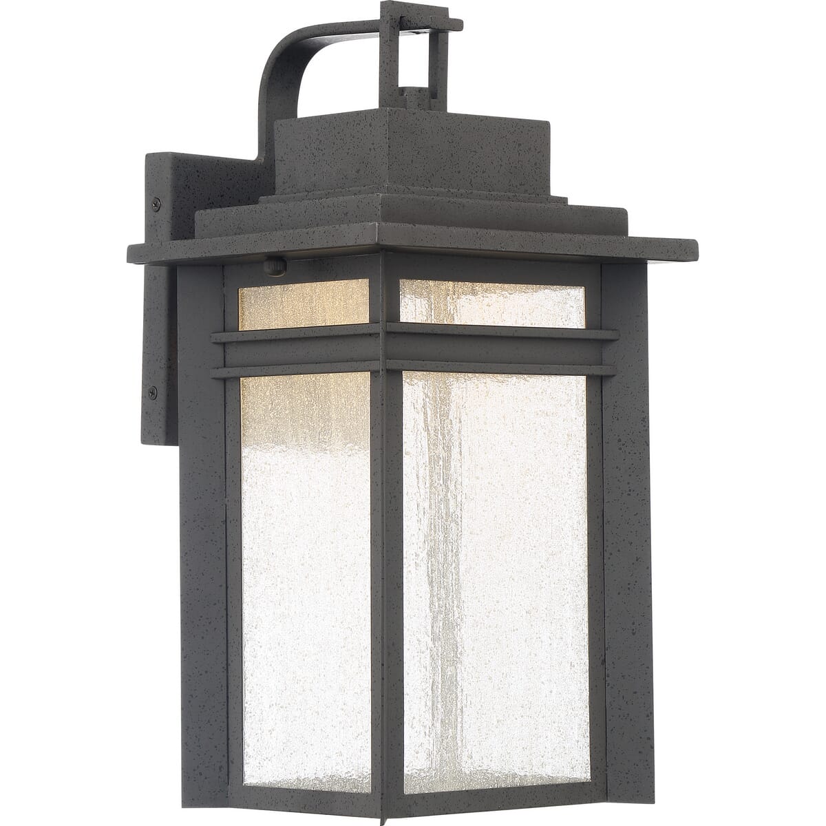 Quoizel Beacon 9" Outdoor Hanging Light in Stone Black