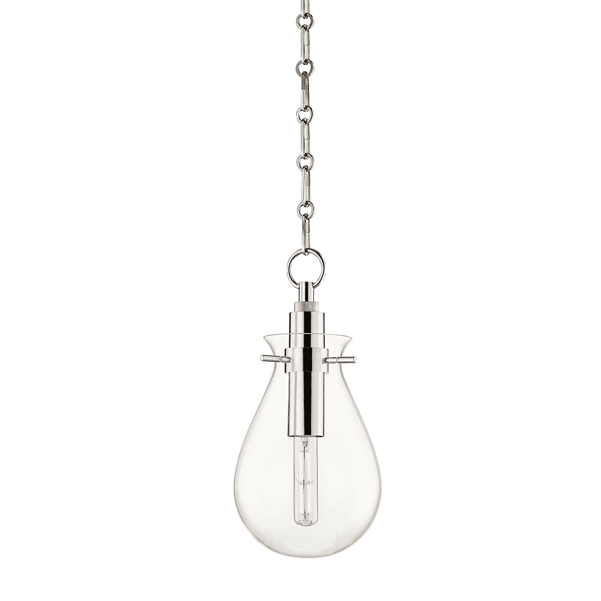 Hudson Valley Ivy by Becki Owens 14.75" Pendant in Polished Nickel