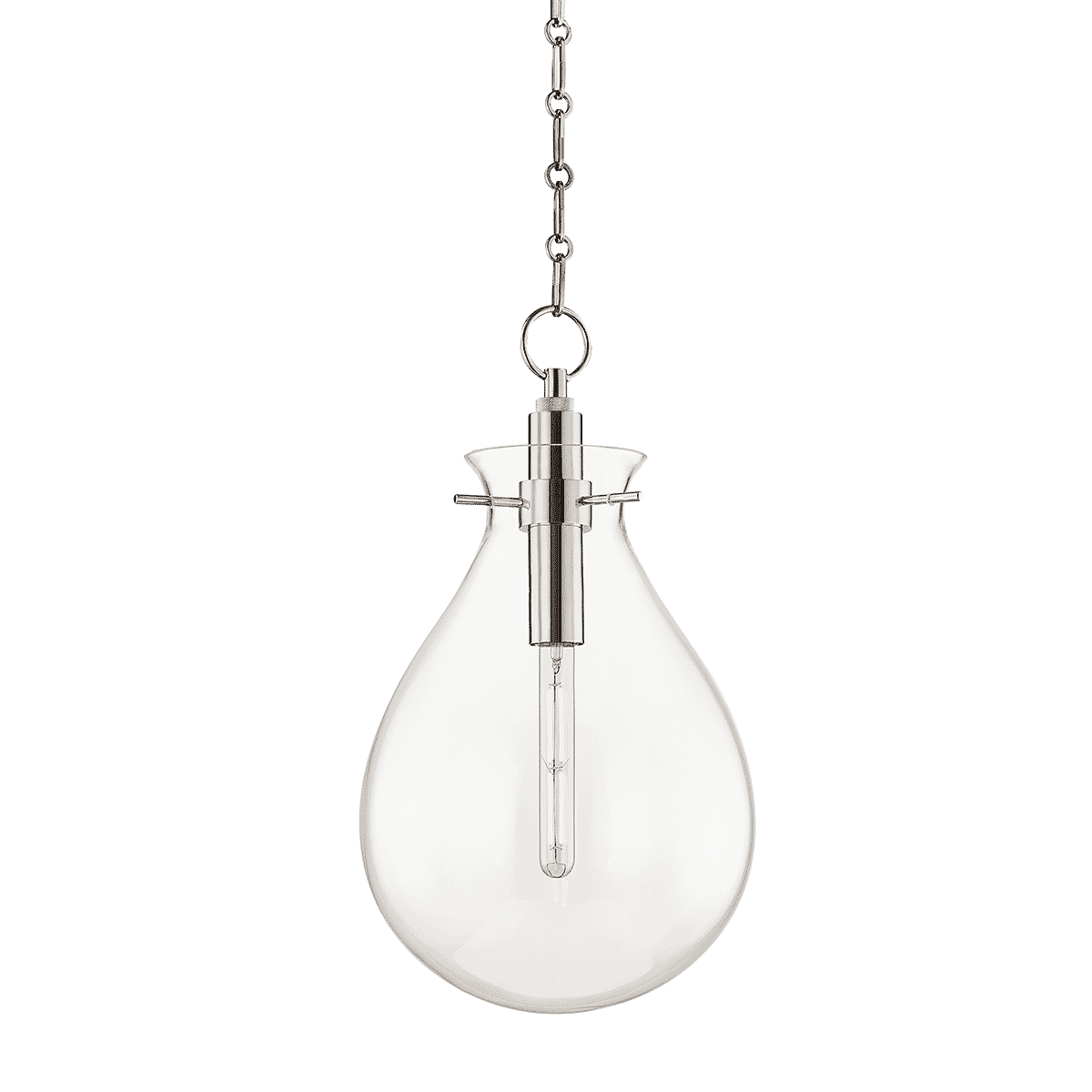 Hudson Valley Ivy by Becki Owens 22.75" Pendant in Polished Nickel