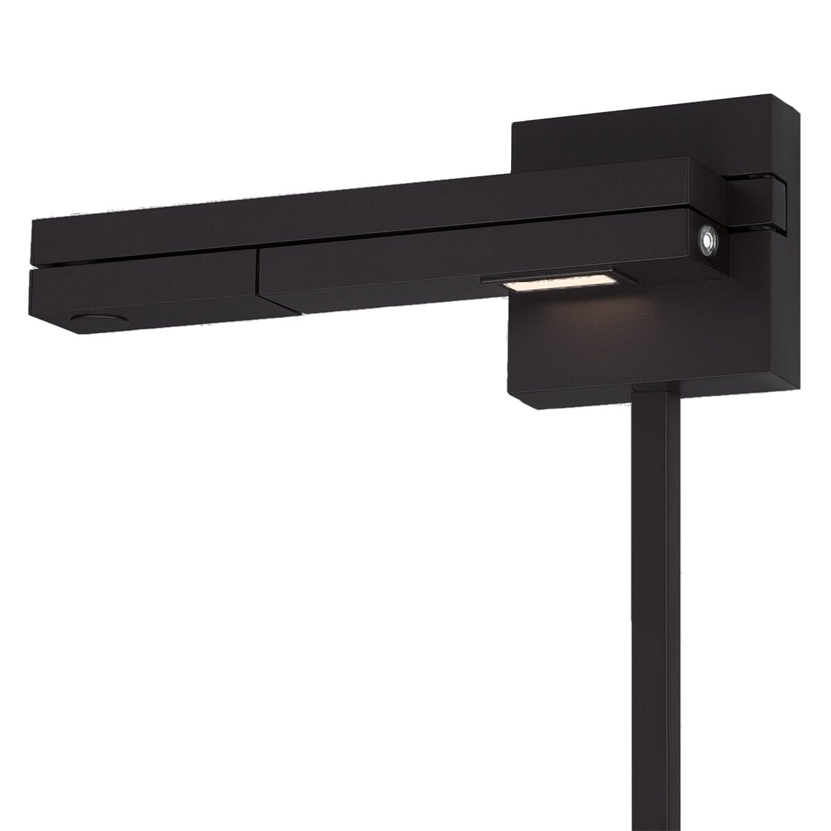 WAC Flip 3000K LED Wall Light in Black