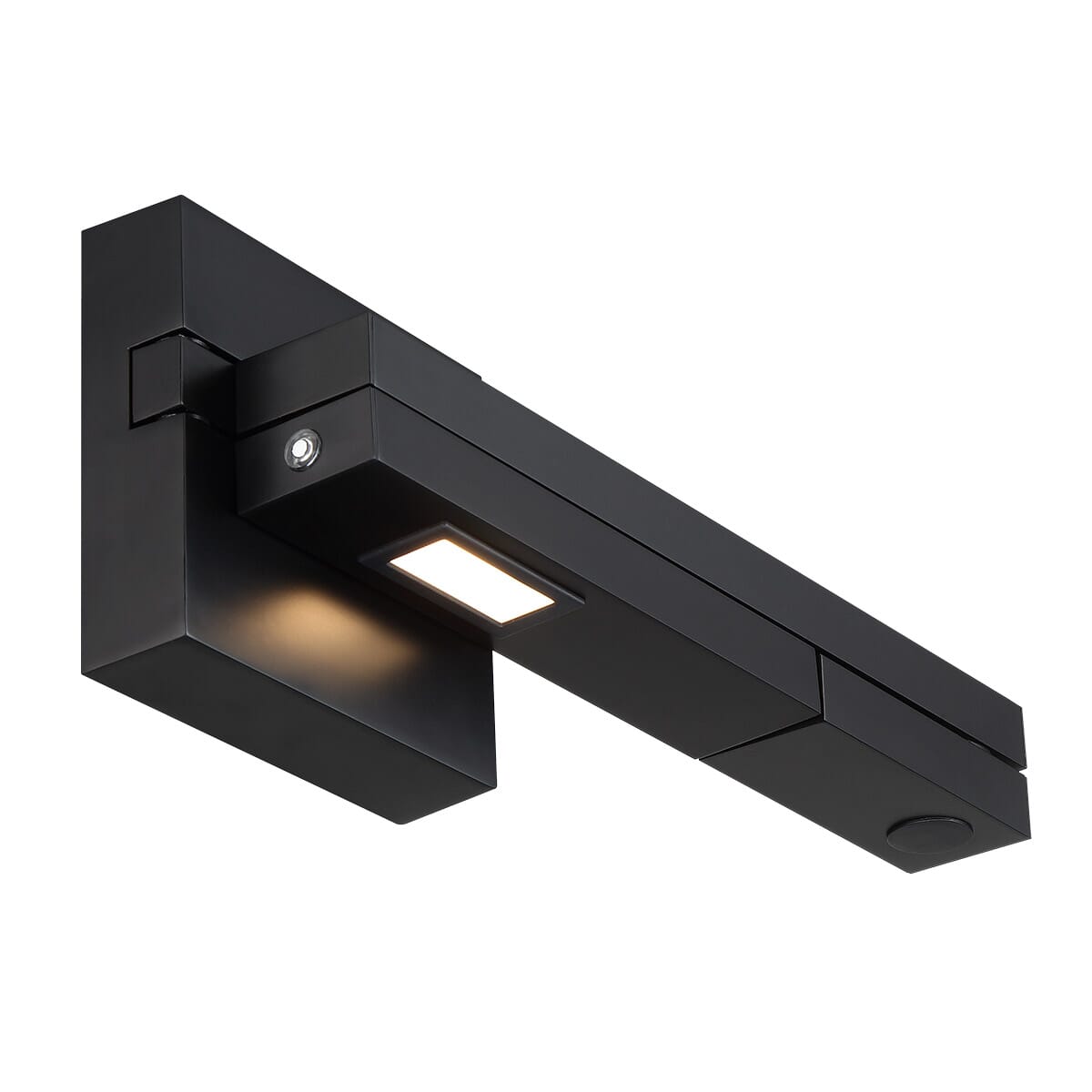 WAC Flip 3000K LED Wall Light in Black