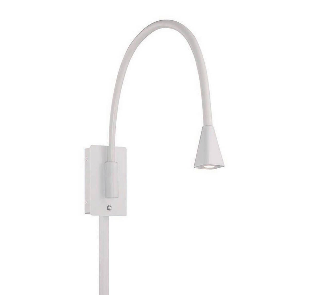 WAC Lighting 120V Stretch Collection LED Swing Arm in White