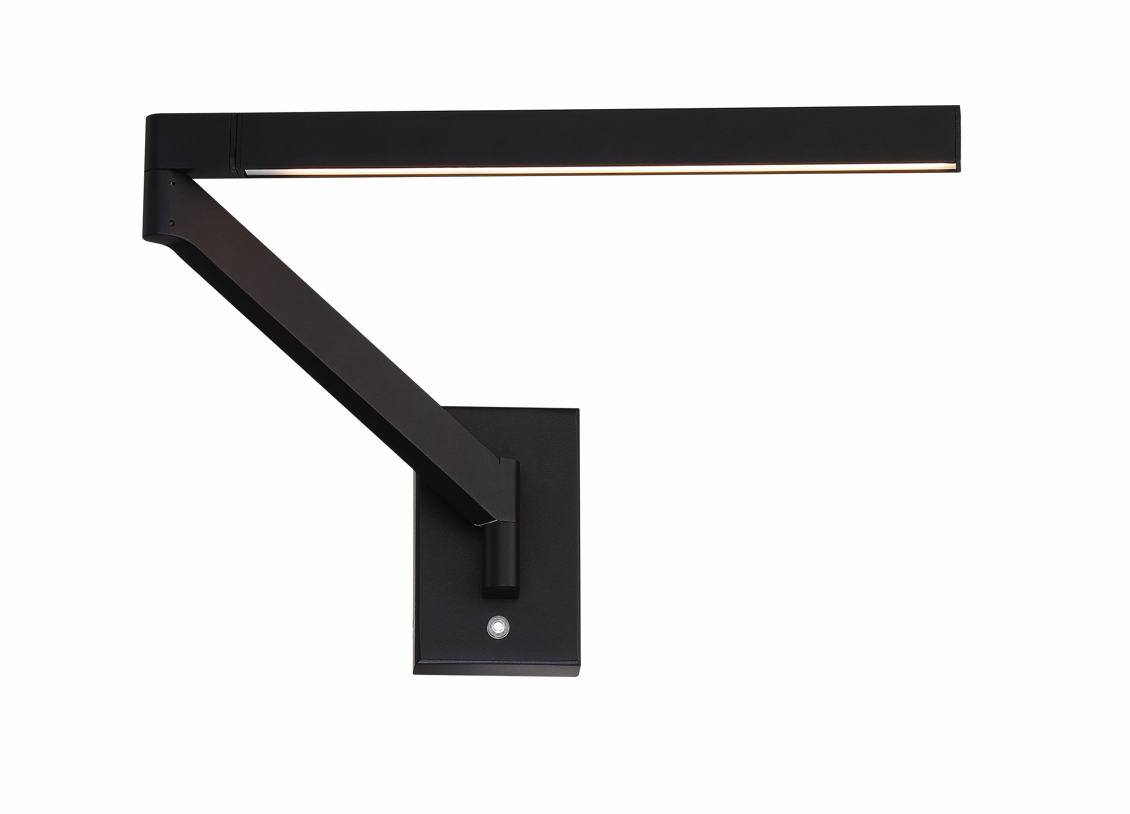 Modern Forms Beam 8" Wall Sconce in Black