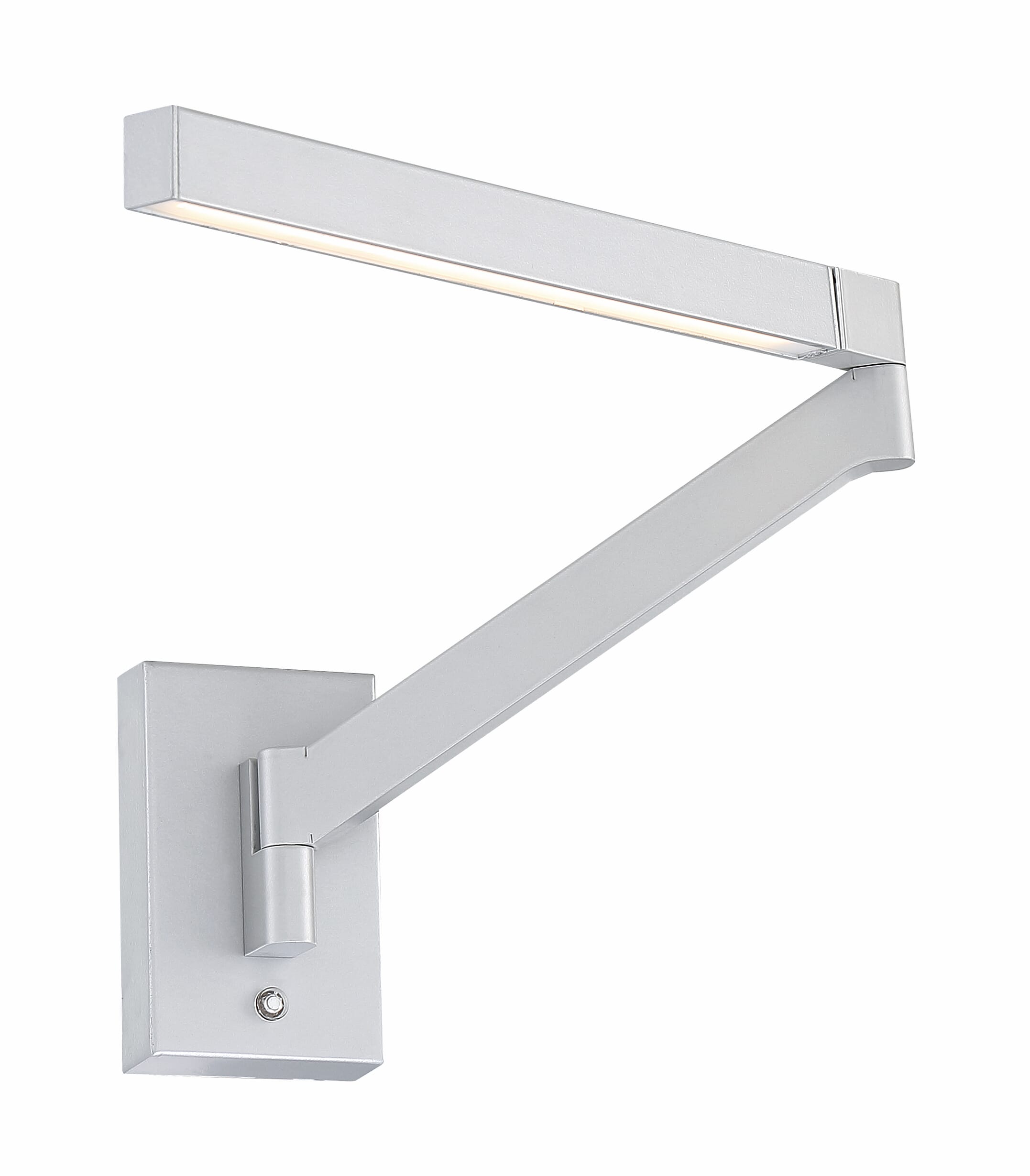 Modern Forms Beam 8" Wall Sconce in Titanium