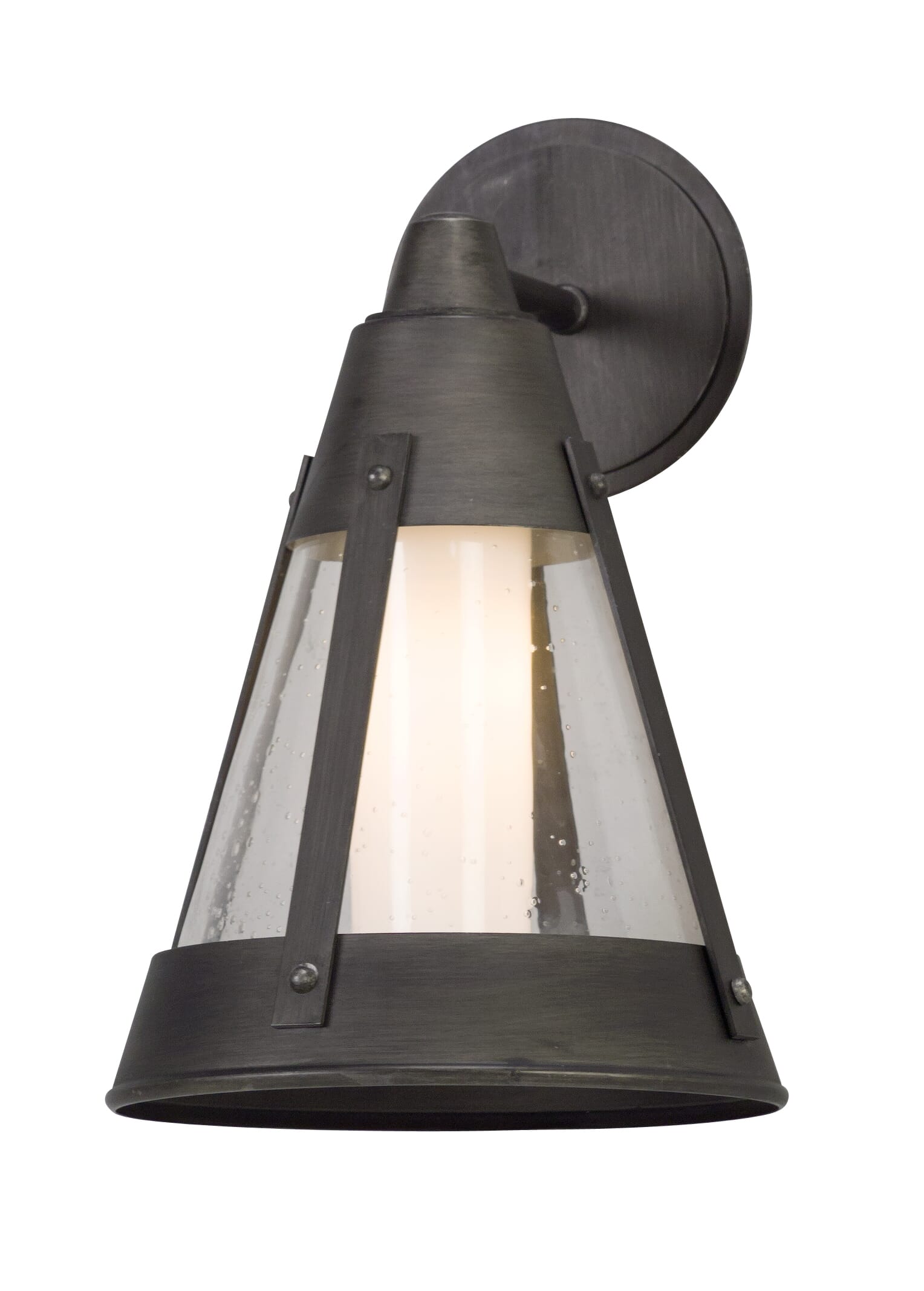 Troy North Bay 16" Outdoor Wall Light in Graphite