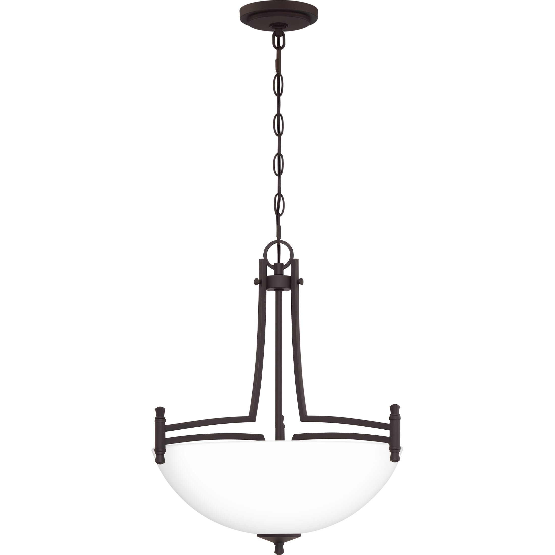 Quoizel Billingsley 3-Light 18" Pendant Light in Old Bronze