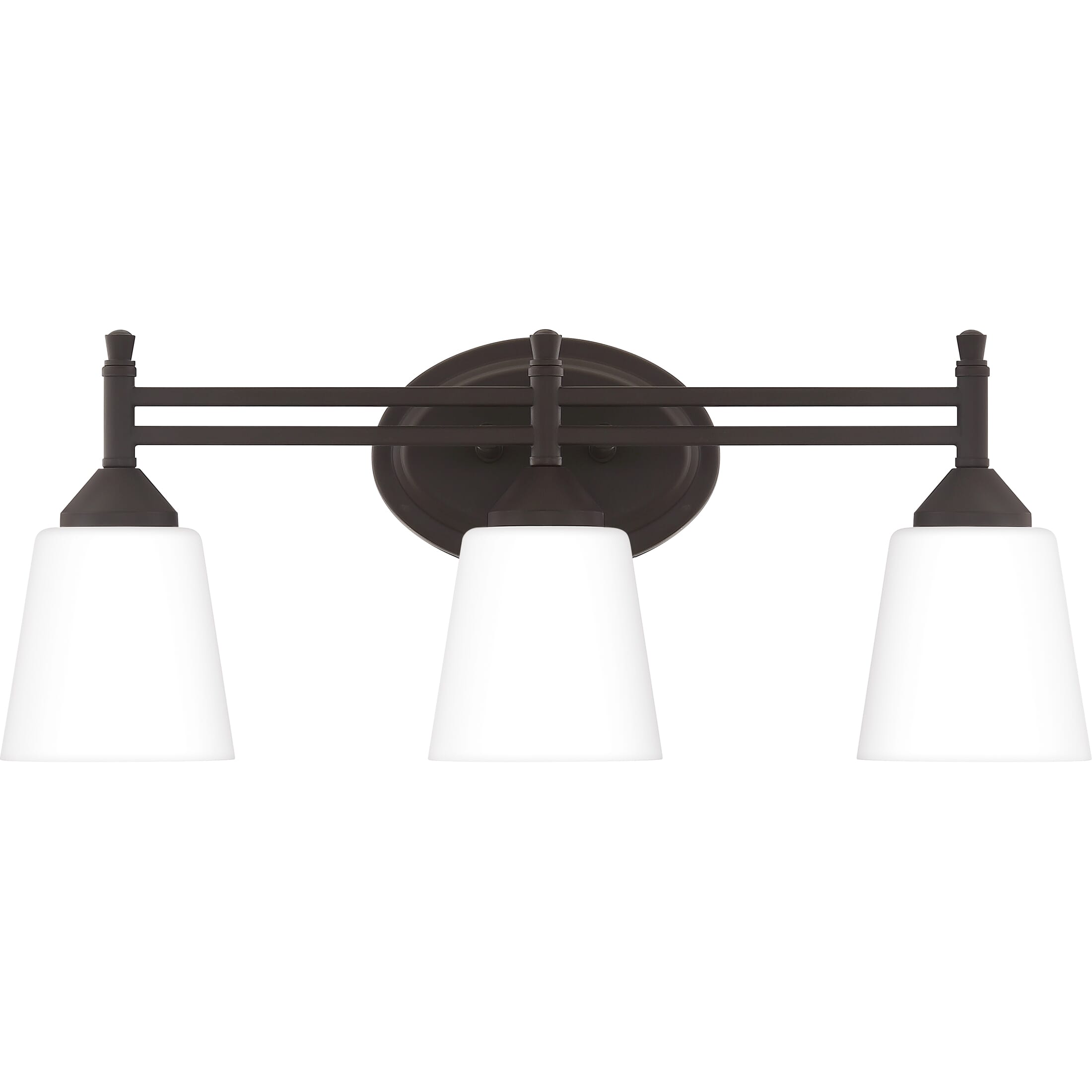 Quoizel Billingsley 3-Light 22" Bathroom Vanity Light in Old Bronze