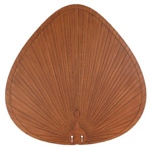 Fanimation Blades Plastic Blade Set of 5 22" Wide Oval Composite Palm in Brown