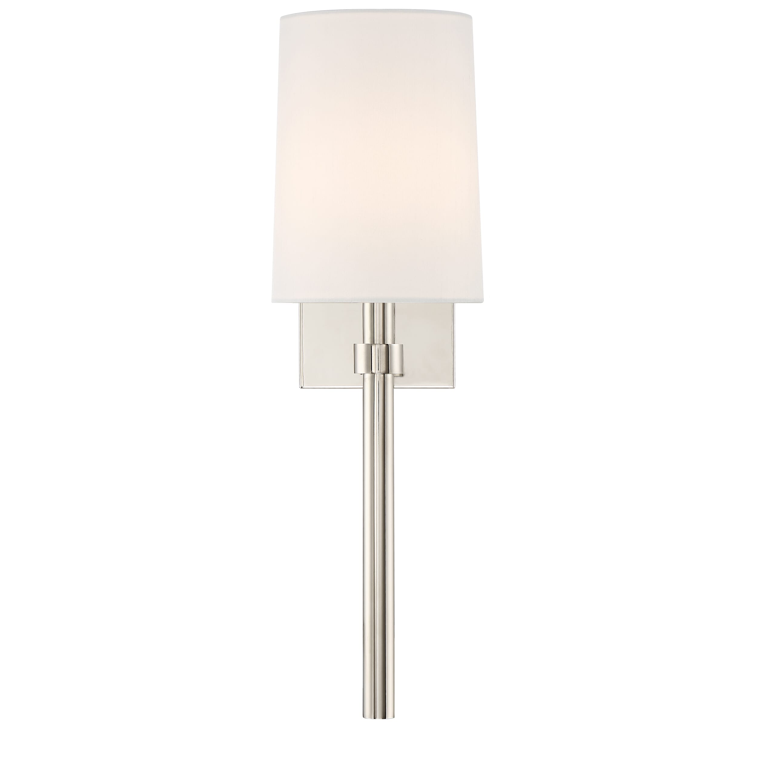 Crystorama Bromley 18" Wall Sconce in Polished Nickel