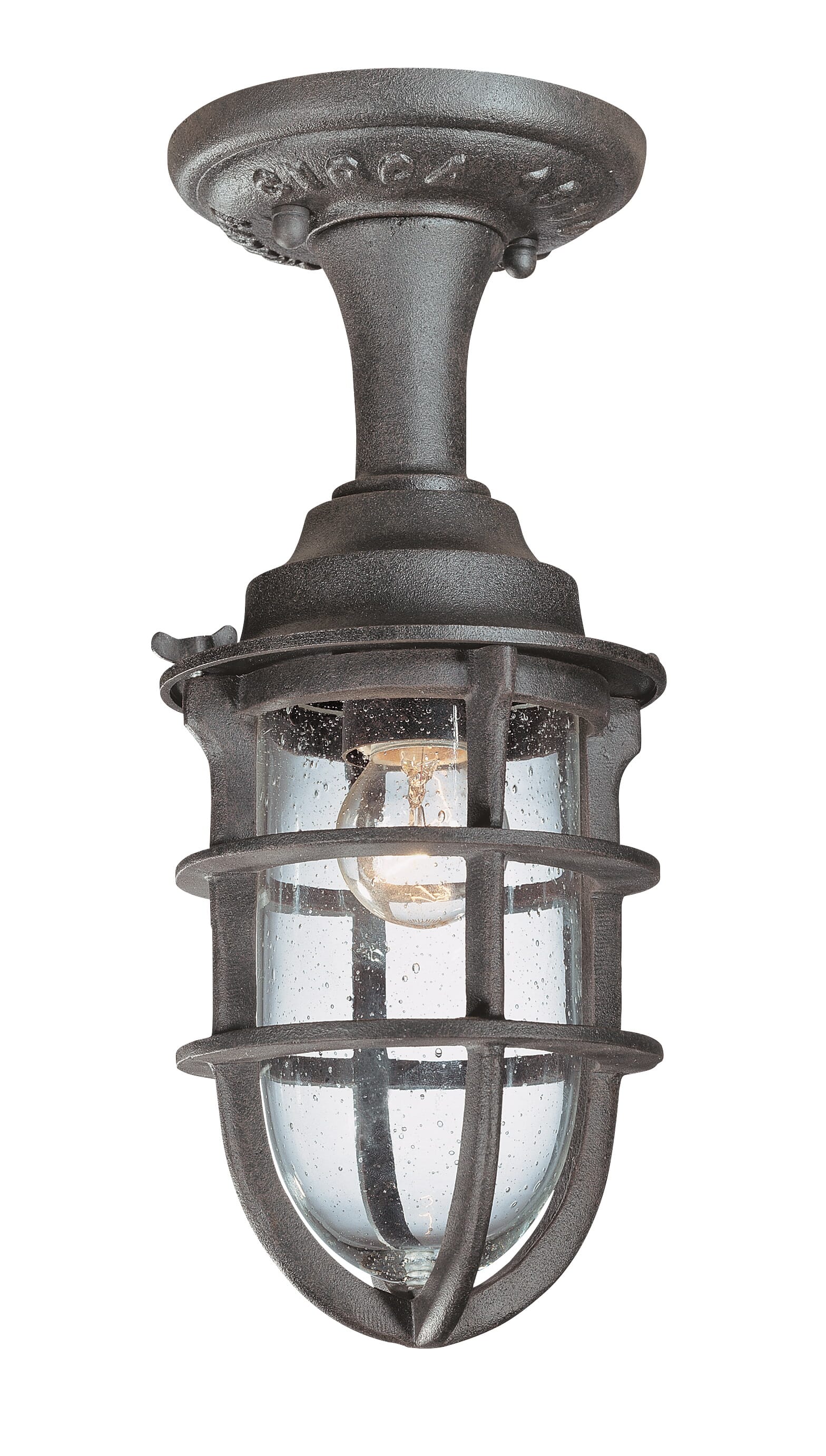 Troy Wilmington Ceiling Light in Nautical Rust