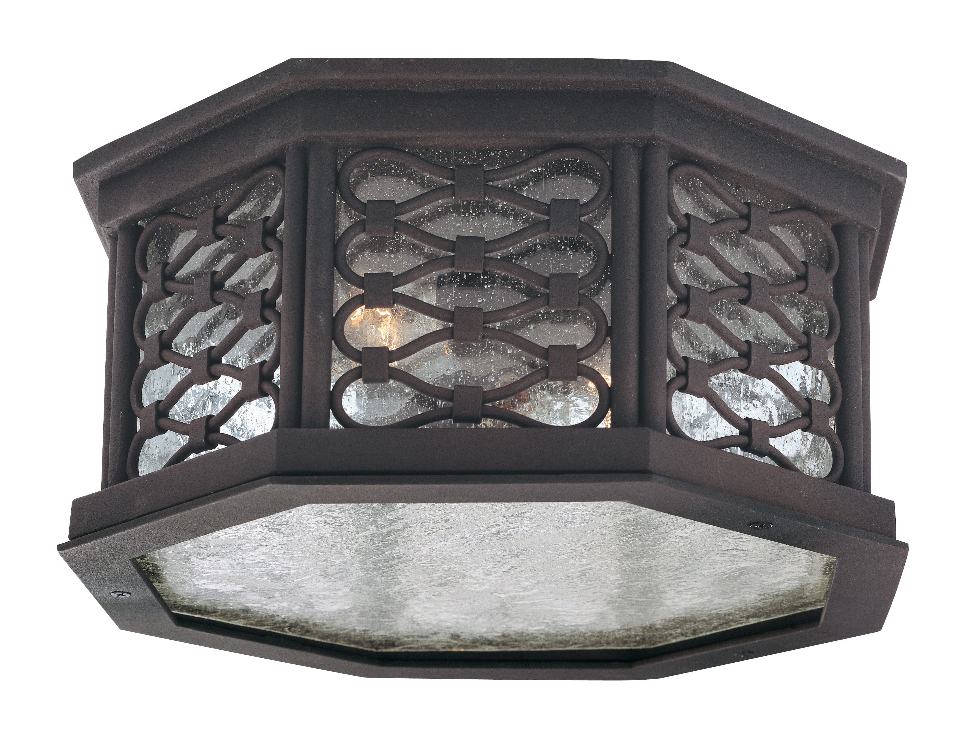 Troy Los Olivos 2-Light Ceiling Light in Old Iron