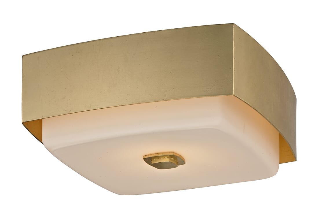 Troy Allure 2-Light 13" Ceiling Light in Gold Leaf