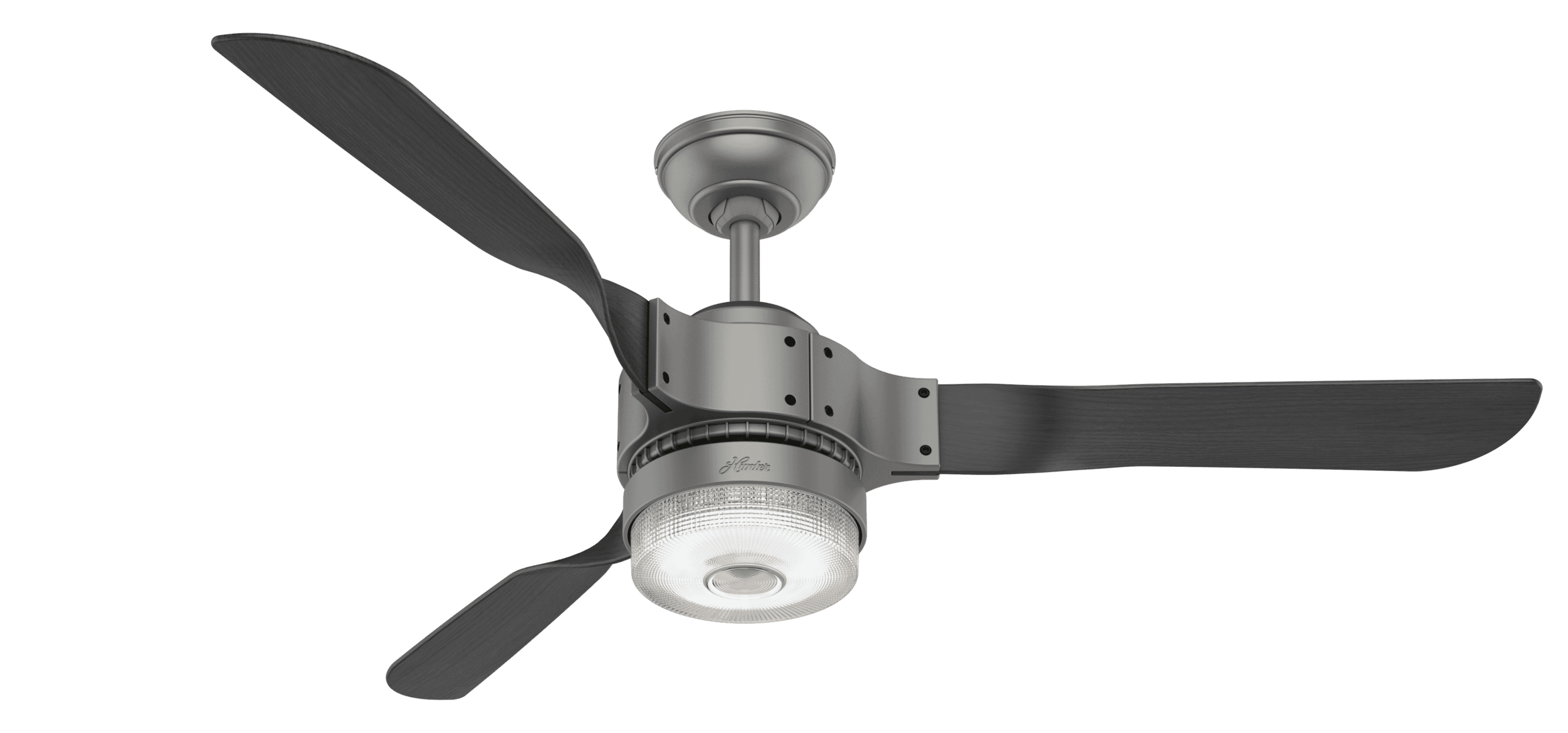 Hunter Apache 54" Indoor Ceiling Fan in Matte Silver