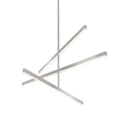 Kuzco Vega LED Contemporary Chandelier in Nickel