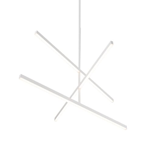 Kuzco Vega LED Contemporary Chandelier in White