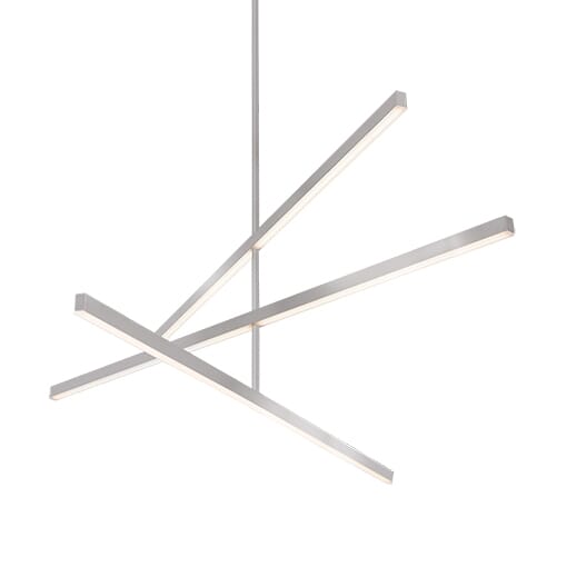 Kuzco Vega LED Contemporary Chandelier in Nickel